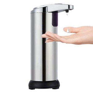 아이돈케어 스텐 주방 자동 디스펜서, 혼합색상, 1개