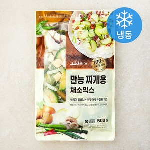 그린피아 만능 찌개용 채소믹스 (냉동), 500g, 1개