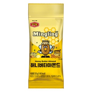 머거본 허니버터 아몬드, 30g, 1개