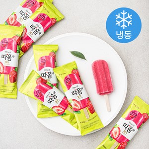 빙그레 따옴바 딸기 아이스크림 (냉동), 8개, 75ml