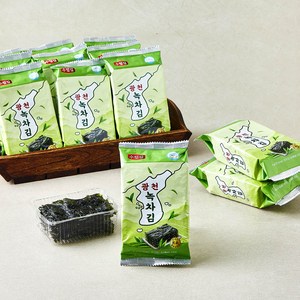 수정김 광천 녹차김