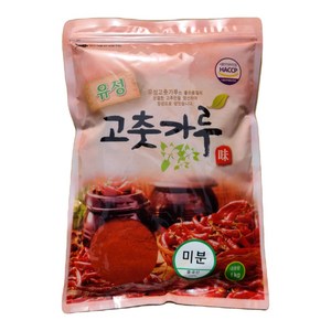 유성 고춧가루 미분, 1kg, 1개