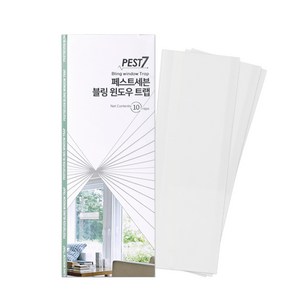 페스트7 블링 윈도우 끈끈이 트랩 10p, 80g, 1개