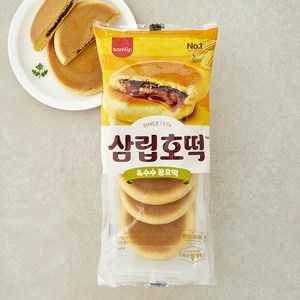 삼립 옥수수 꿀호떡, 57g, 6개입, 1개