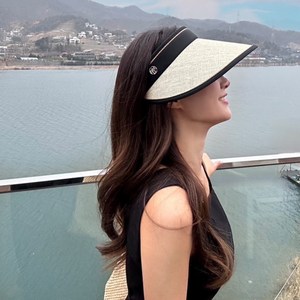 마인드브릿지 여성용 UV차단 라탄 썬캡모자 MACP0051