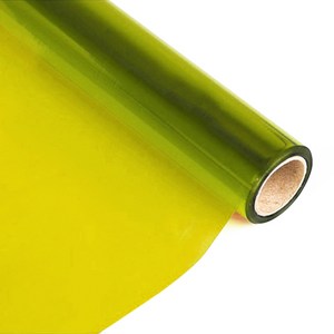 PVC 투명 컬러 롤필름 노랑 0.3T 950x1000mm, 3개, A0