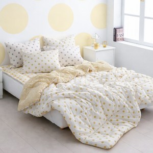 퓨어이즈룸 국내 제조 코코 마이크로워싱 침구 세트