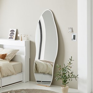 데코퍼니쳐 우드 비정형 스탠드 전신거울 700 방문설치