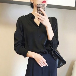 온업 여성용 심플 셔츠 WS14