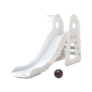 BeneBene 헬로 디노 미끄럼틀, 화이트 + 그레이, 40 x 180 x..., 1개