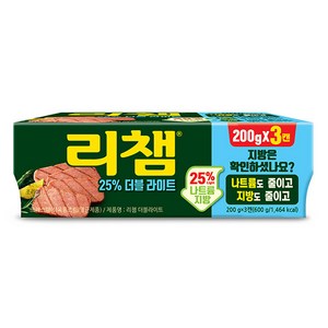 리챔 더블라이트, 200g, 3개