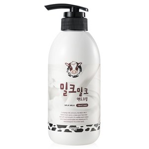 과일나라 밀크 밀크 핸드크림, 1개, 500ml