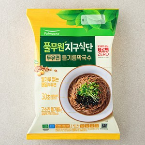 풀무원 지구식단 메밀 두유면 들기름막국수 2인분, 421.4g, 1개