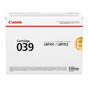 캐논 고품질 토너 카트리지 CRG-039