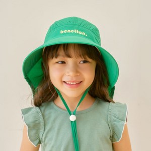 베네통키즈 아동용 쿨 웨이브 플랩캡