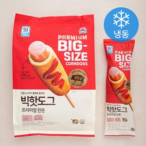 대림선 빅핫도그 (냉동), 520g, 1개