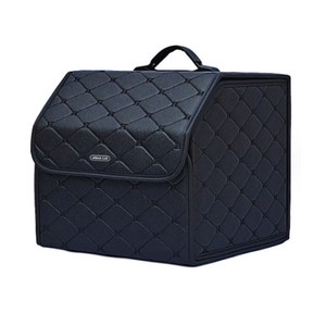 어반카 차량용 다용도 수납함 스티치, 올블랙, M(32 x 32 ...