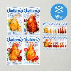 벌키니 소스 닭가슴살 믹스 100g x 4종 x 5개입 세트 (냉동)