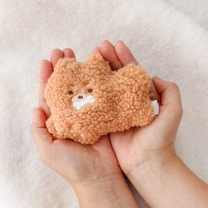 모찌타운 뽀글뽀글 핫팩인형, 뽀글포메, 10cm, 1개