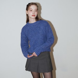 벰버 WOOL PLEATS MINI SKIRTPANTS