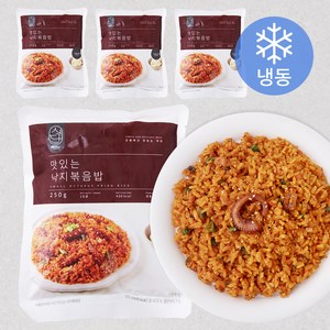 허닭 맛있는 낙지볶음밥 (냉동), 250g, 4개