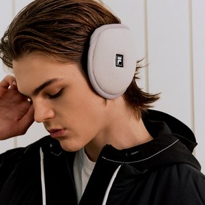 휠라 방한 귀마개, FREE, 라이트그레이, 1개