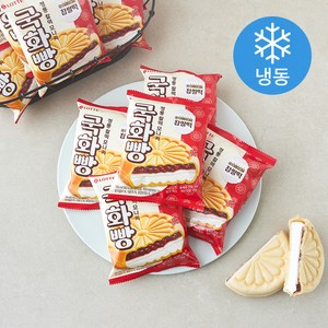 롯데웰푸드 부드러운 오리지널 국화빵 아이스크림 (냉동)