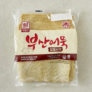 대림선 알뜰 어묵사각, 1kg, 1개