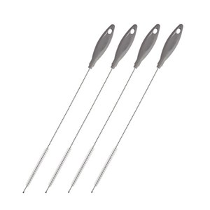 베이비앤아이 스트로우브러쉬, 그레이, 4개