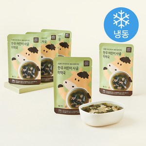 설성목장KIDS 한우 사골 어린이 미역국 (냉동), 200g, 5개