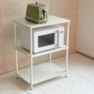 오브민 LPM 스틸프레임 조립식 수평조절 렌지대 진열장 다용도선반 수납장