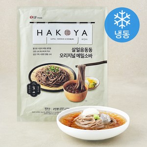 하코야 살얼음동동 오리지널 메밀 소바 2인분 (냉동), 906g, 1개