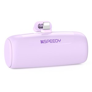 스피디 일체형 미니 도킹형 무선 보조배터리 5000mAh