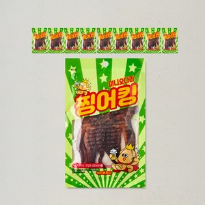 해맑은푸드 찡어킹 미니 오다리, 20g, 10개