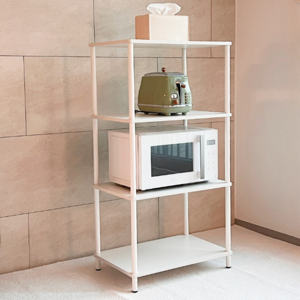 오브민 조립식 수평조절 렌지대 진열장 다용도선반 수납장