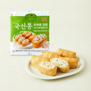 신미 유부공방 국산콩 두부로 만든 사각유부 초밥, 320g, 1개
