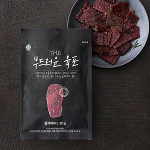 육포공방 THE 부드러운 육포 블랙페퍼, 30g, 1개