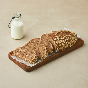 브로드카세 발효종 저당 멀티그레인 통밀브레드, 360g, 1개입, 1개