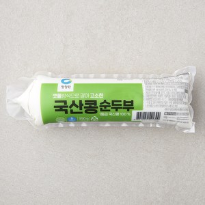 청정원 국산콩 순두부, 350g, 1개