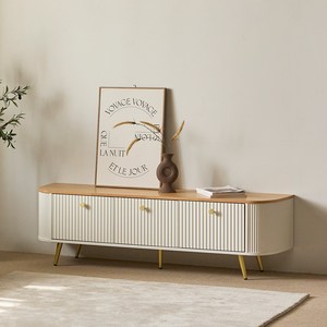 파로마 안톤 템바보드 거실장 방문설치