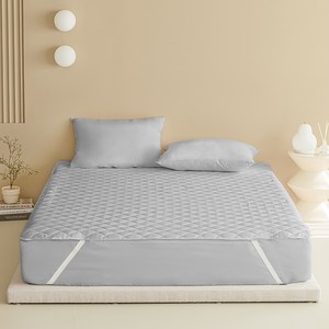 더자리 데일리 프레쉬 누빔 침대패드 고정밴드형