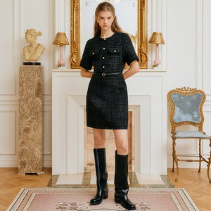 룩캐스트 여성용 미나 트위드 원피스