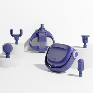 풀리오 마사지건 + 벨트 + 마사지 헤드 5종 세트