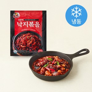 꾸버가 쫄깃 탱탱한 낙지볶음 (냉동), 370g, 1개