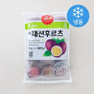 패션후르츠 (냉동), 1kg, 1개