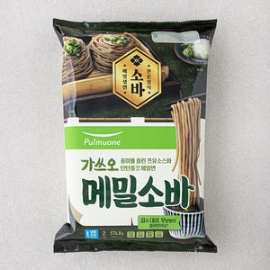 풀무원 가쓰오 메밀소바 2인분, 576.8g, 1개