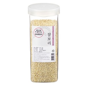 월드그린 싱싱영양통 찰보리, 1kg, 1개