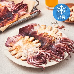 구룡포 반건조 오징어 5미 (냉동), 850g, 1개