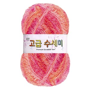 yana 고급 수세미 뜨개실 나염 80g, 203, 1개