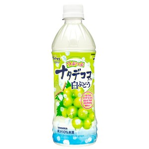 산가리아 쯔부쯔부 나타데코코 음료 백포도맛